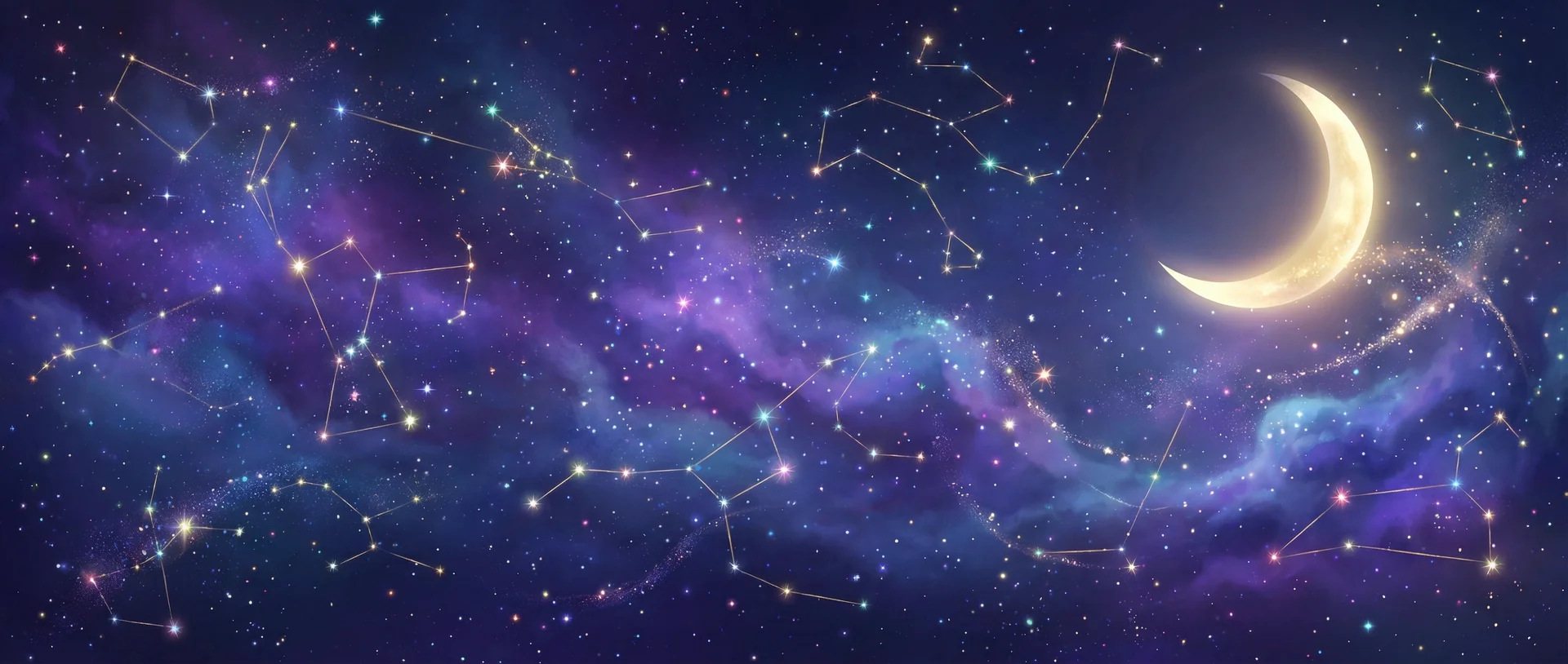 星空背景 - 星野亚希护士 | 每日星座运势与塔罗占卜